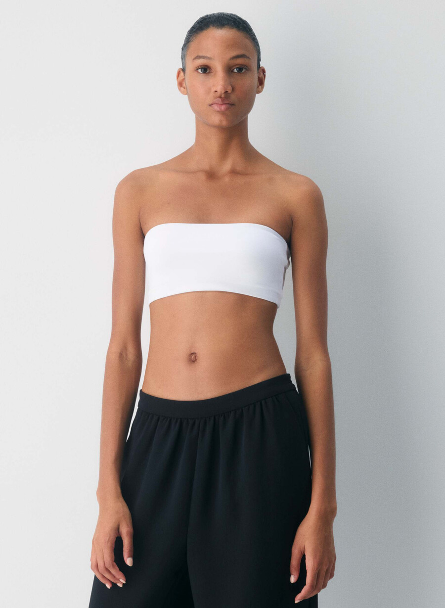 original contour sublime bandeau-topp sjokoladebrun