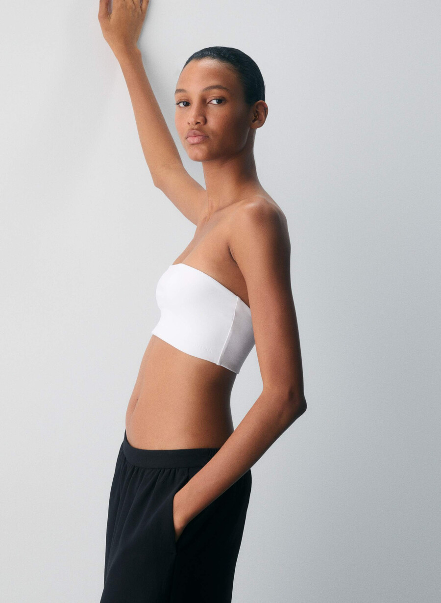 original contour sublime bandeau-topp sjokoladebrun