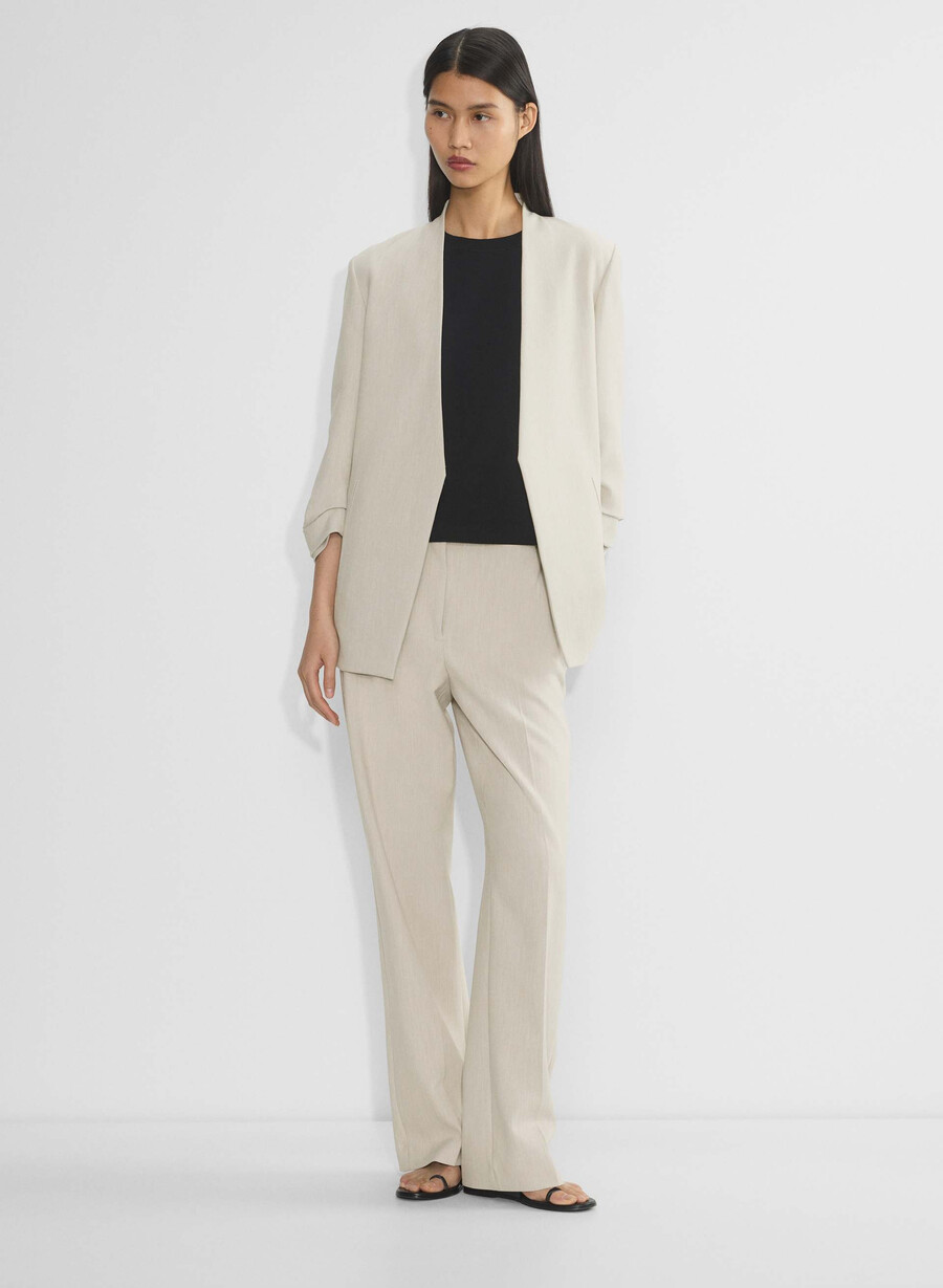 agency pant heather matte perle
