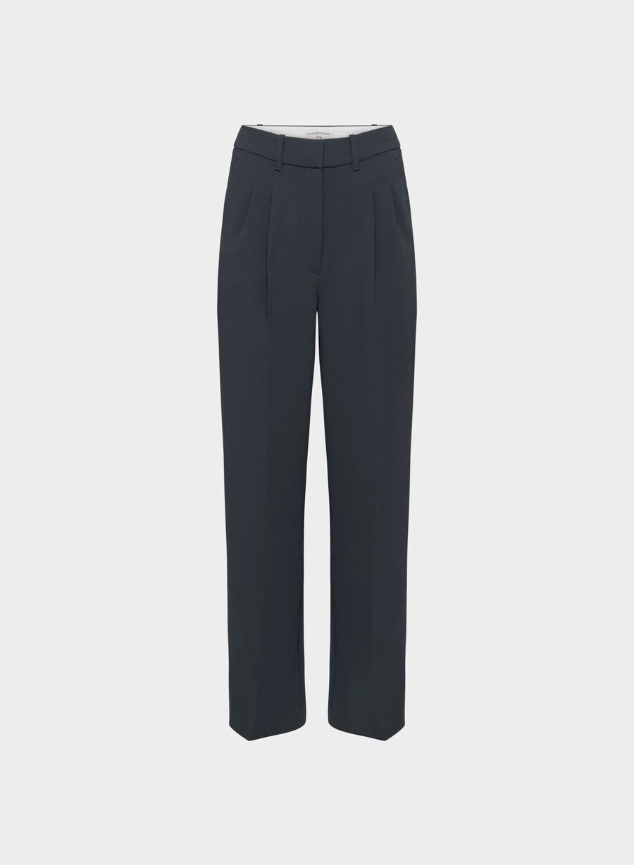 the effortless pant curve-fit – crepette mØrk nattsblÅ