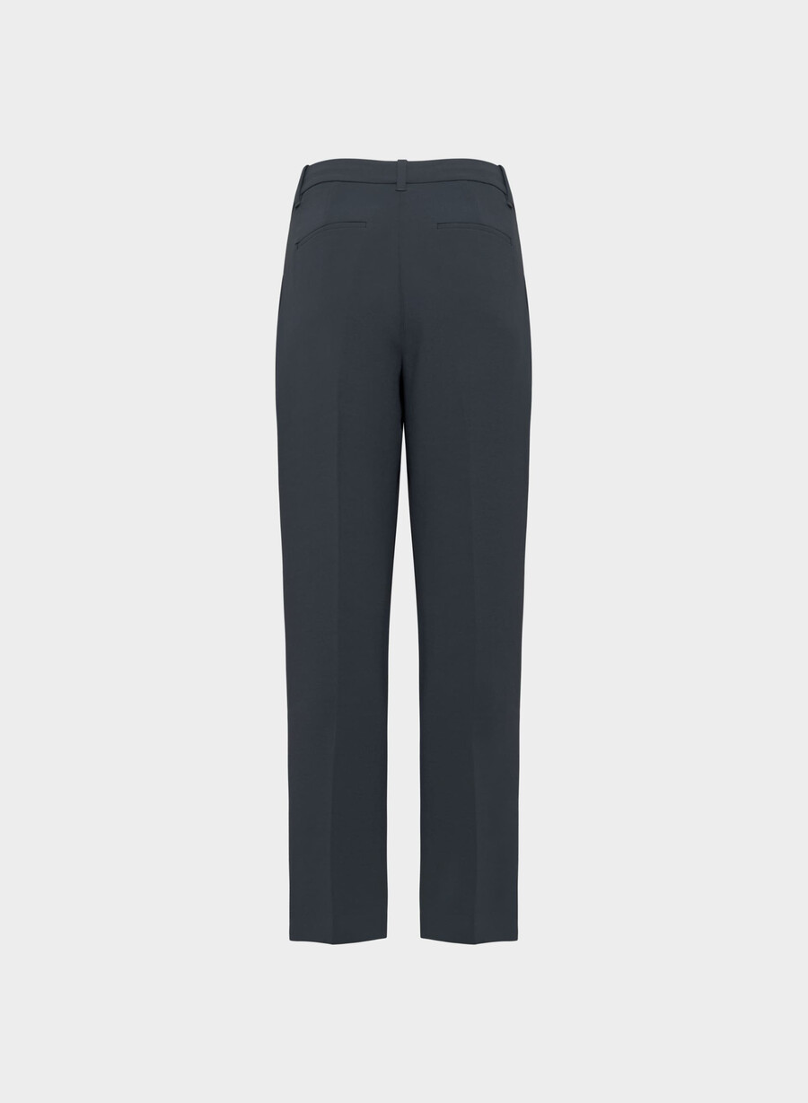 the effortless pant curve-fit – crepette mØrk nattsblÅ