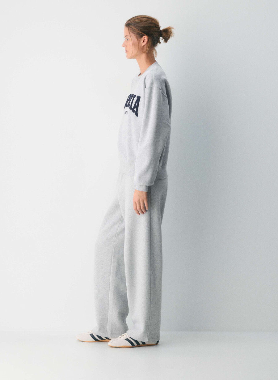 koselig fleece perfect crew-genser h krom admiral