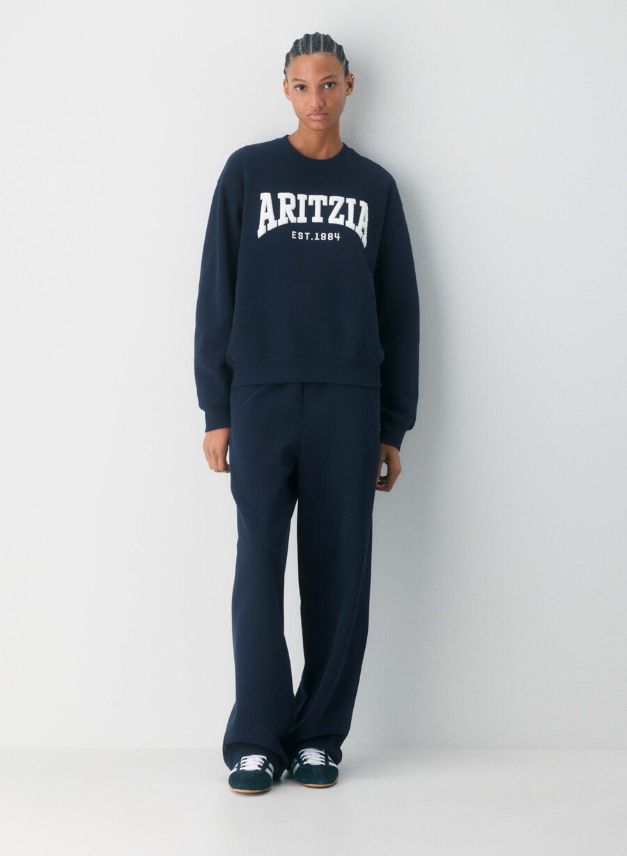 koselig fleece perfect crew-genser admirallys bjØrk