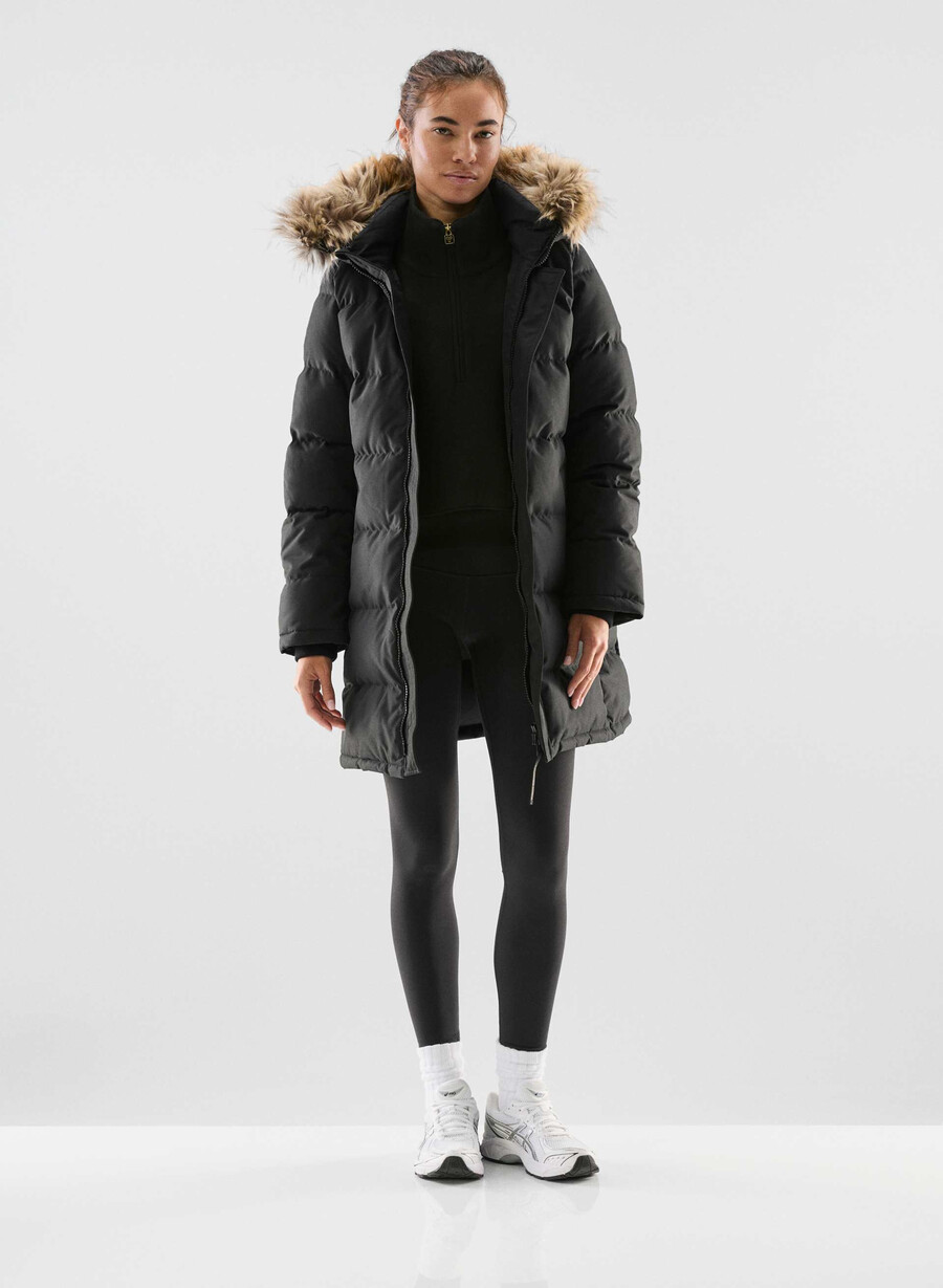 powder parka – coldstop svart