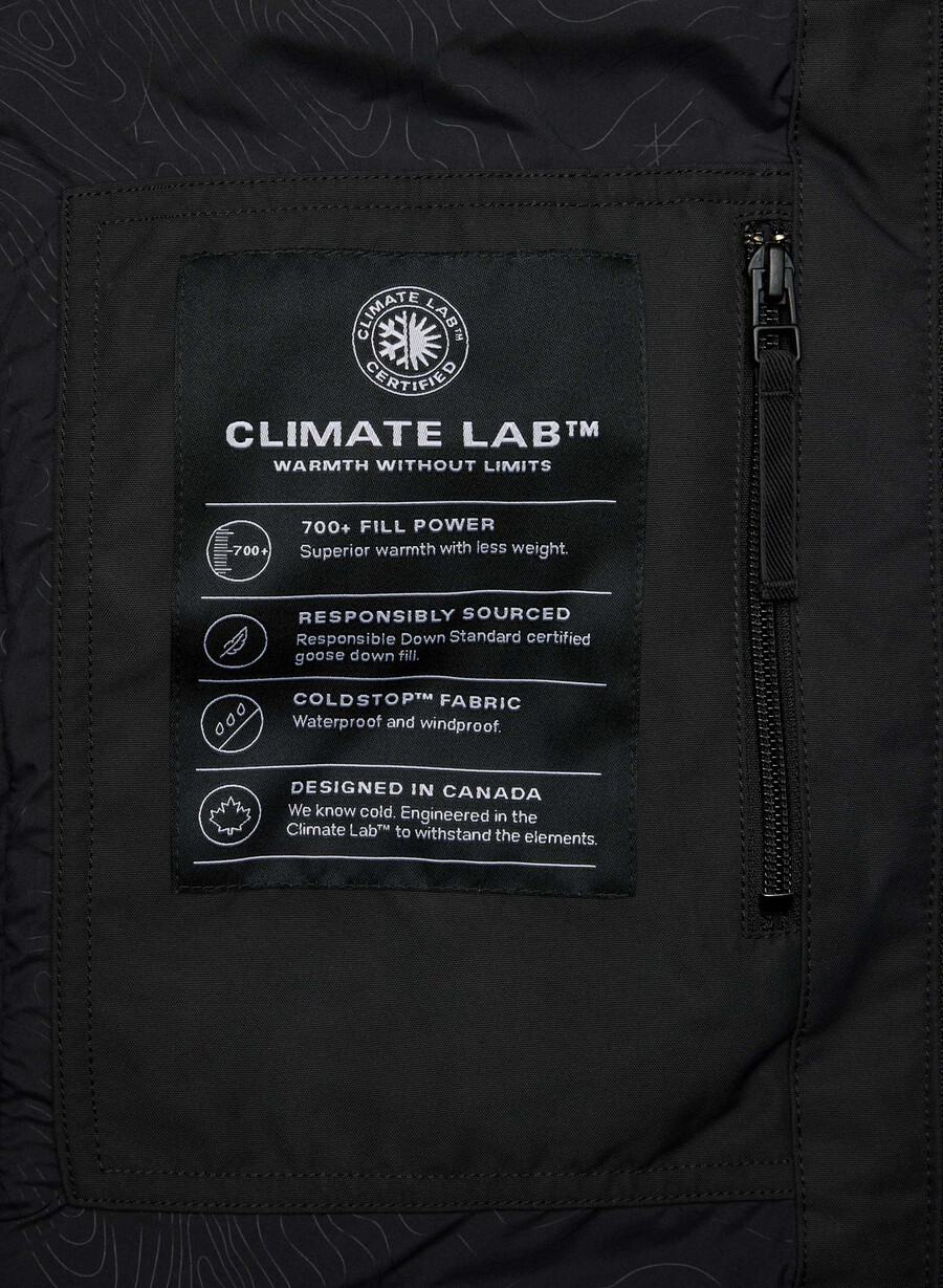 powder parka – coldstop svart