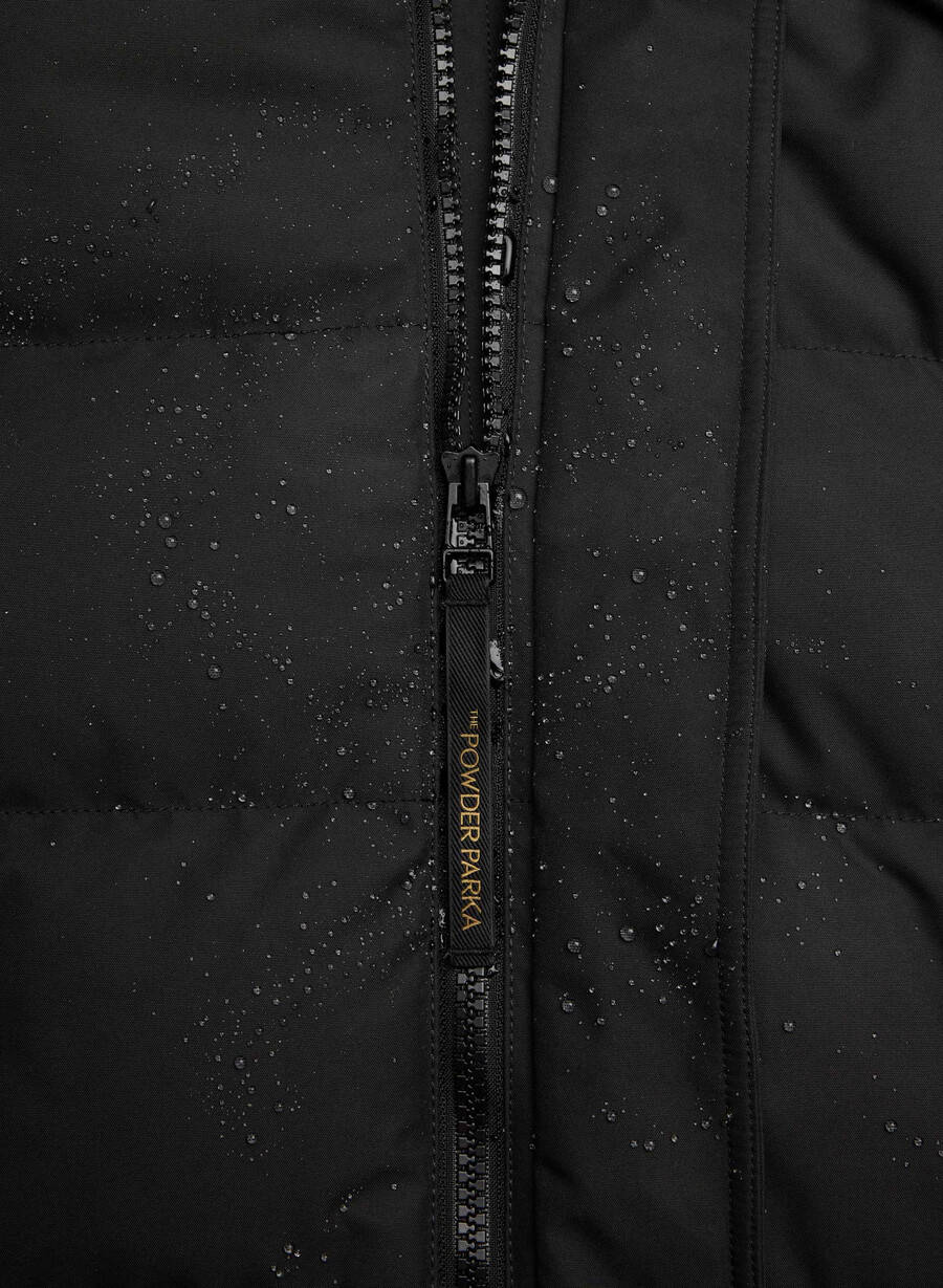 powder parka – coldstop svart