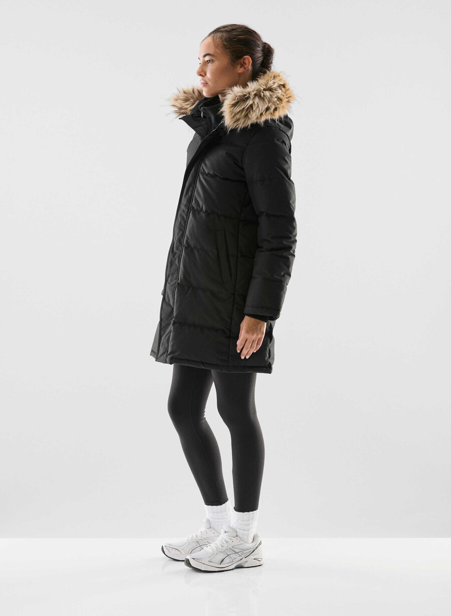powder parka – coldstop svart