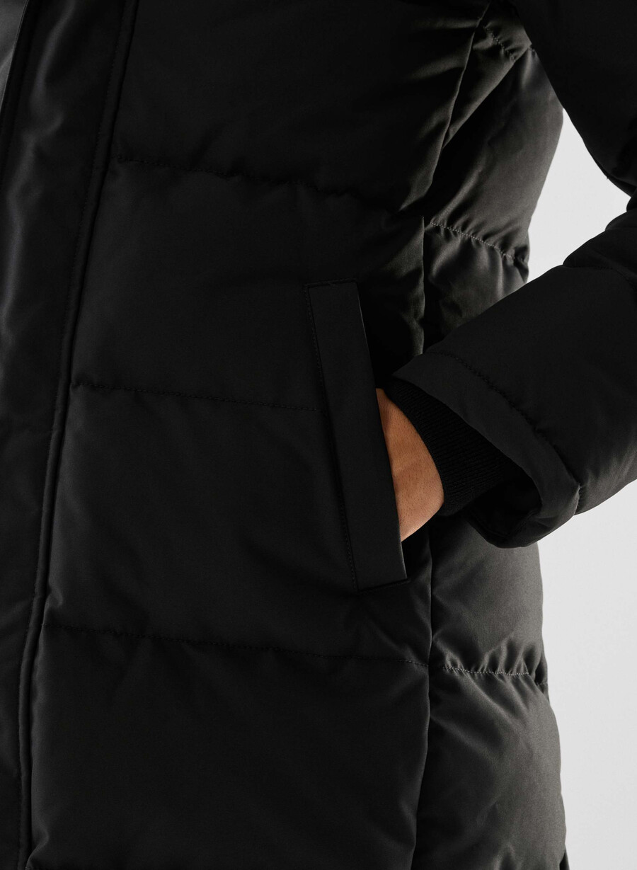 powder parka – coldstop svart