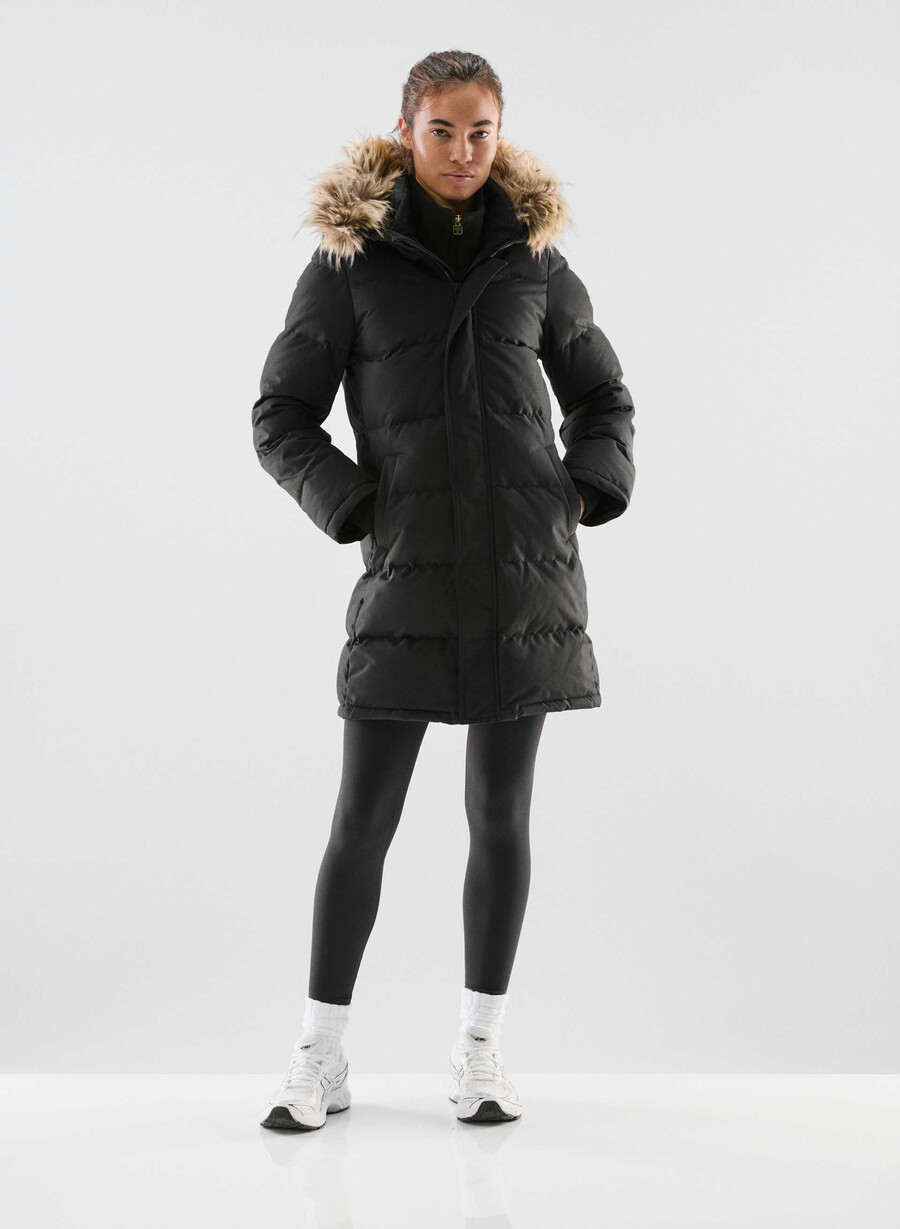 powder parka – coldstop svart