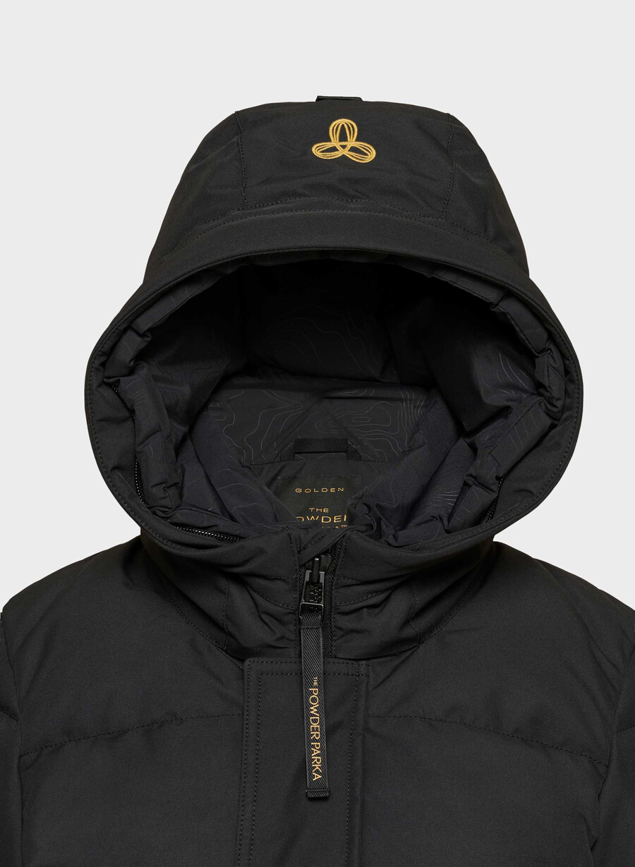 powder parka – coldstop svart