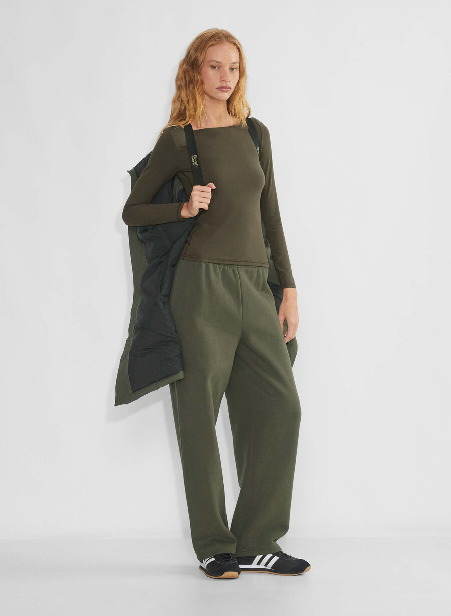 powder parka – coldstop mØrk oliven