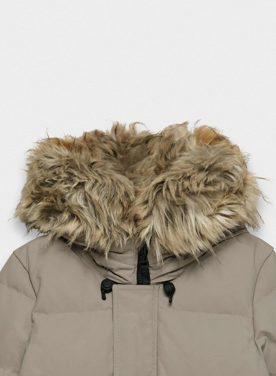 powder parka – coldstop modern taupe