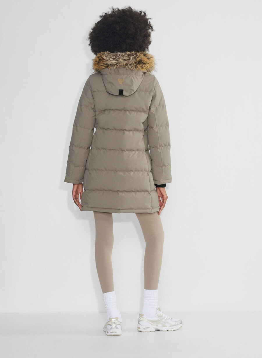 powder parka – coldstop modern taupe
