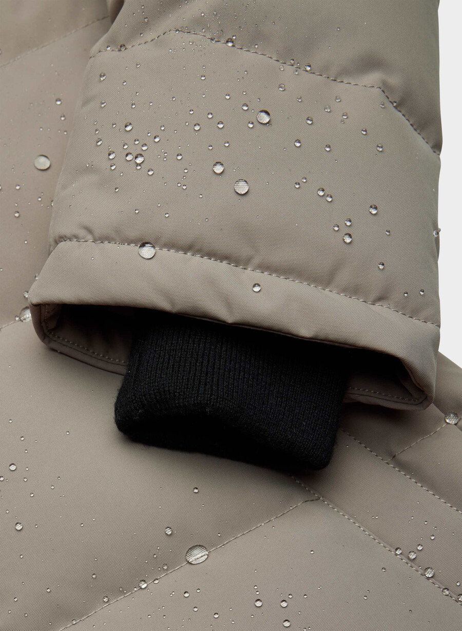 powder parka – coldstop modern taupe