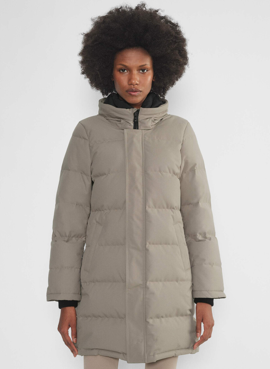 powder parka – coldstop modern taupe