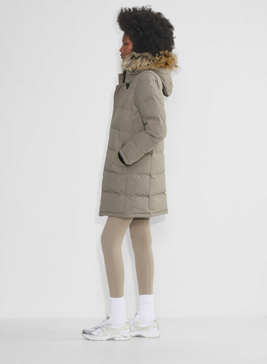 powder parka – coldstop modern taupe