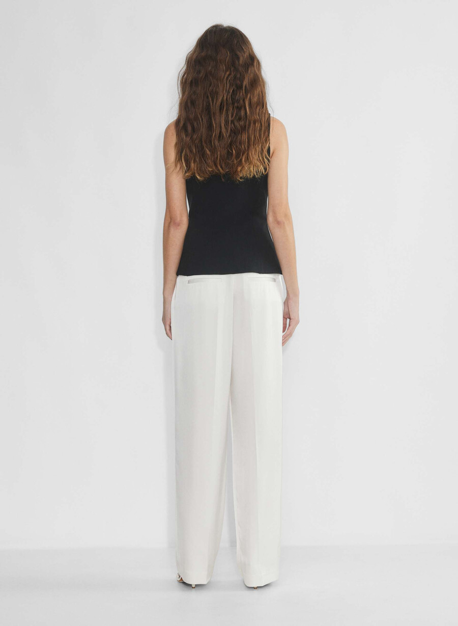 the effortless pant sateng lys bjørk