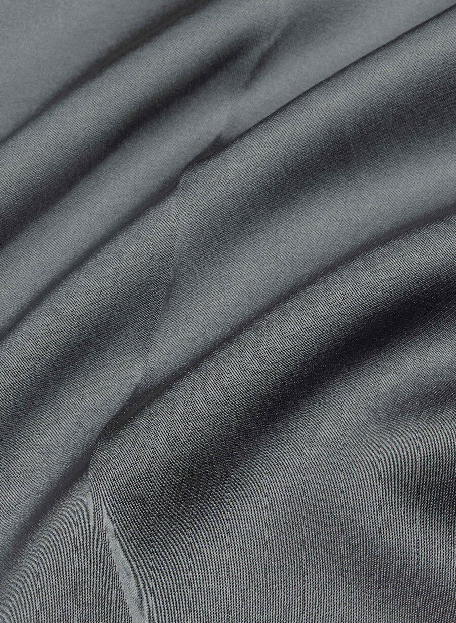 the effortless pant sateng kullgrått