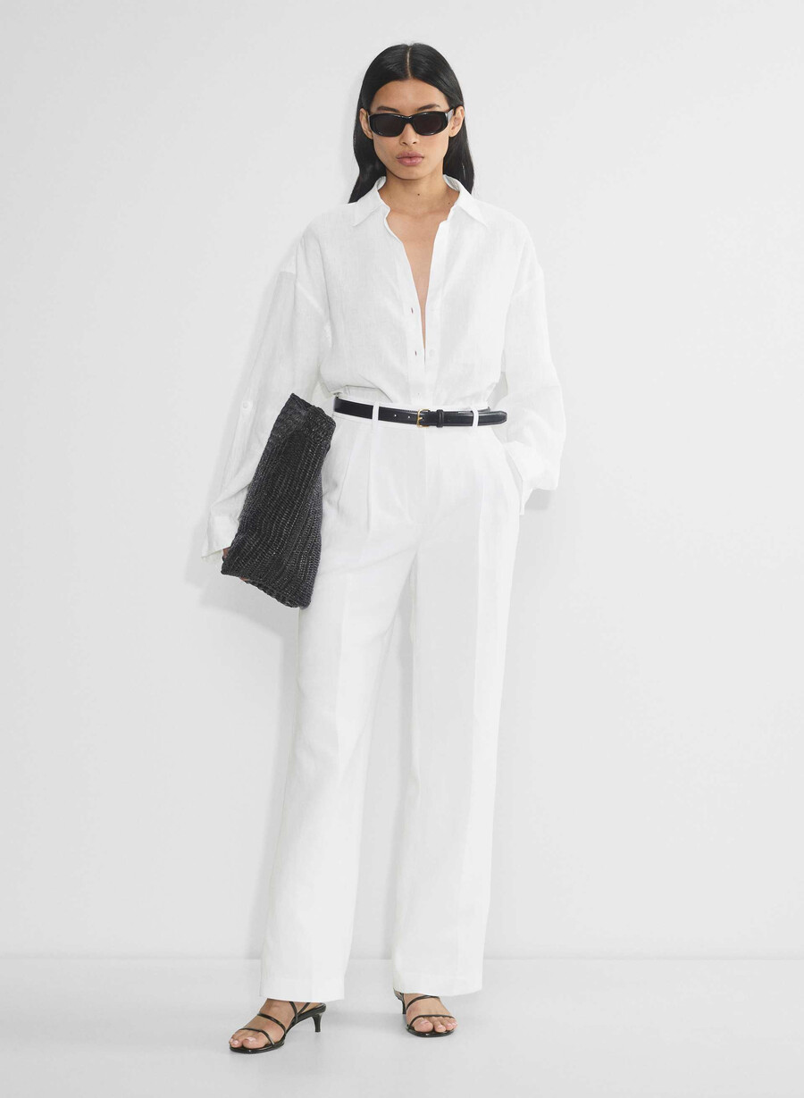 the effortless pant – cruiselinen hvit