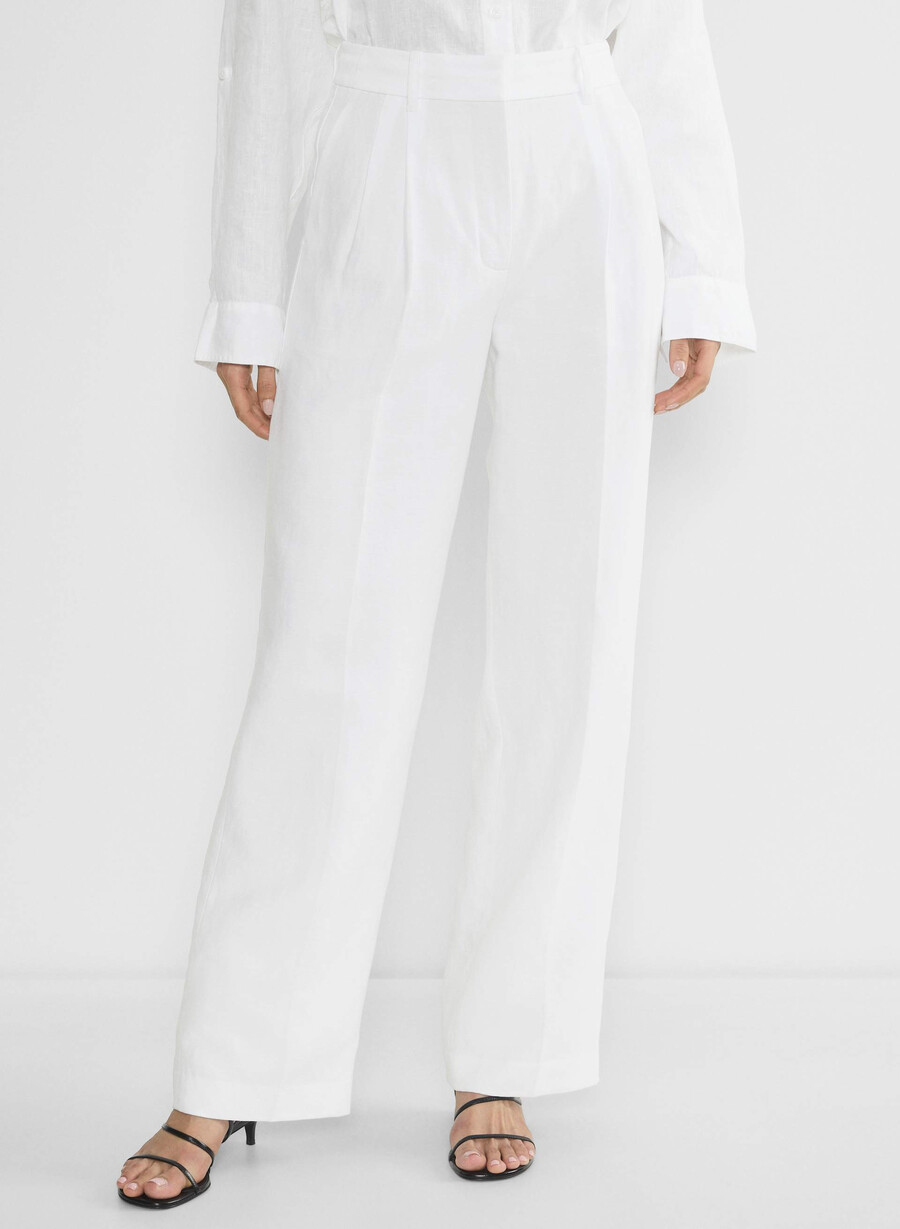 the effortless pant – cruiselinen hvit