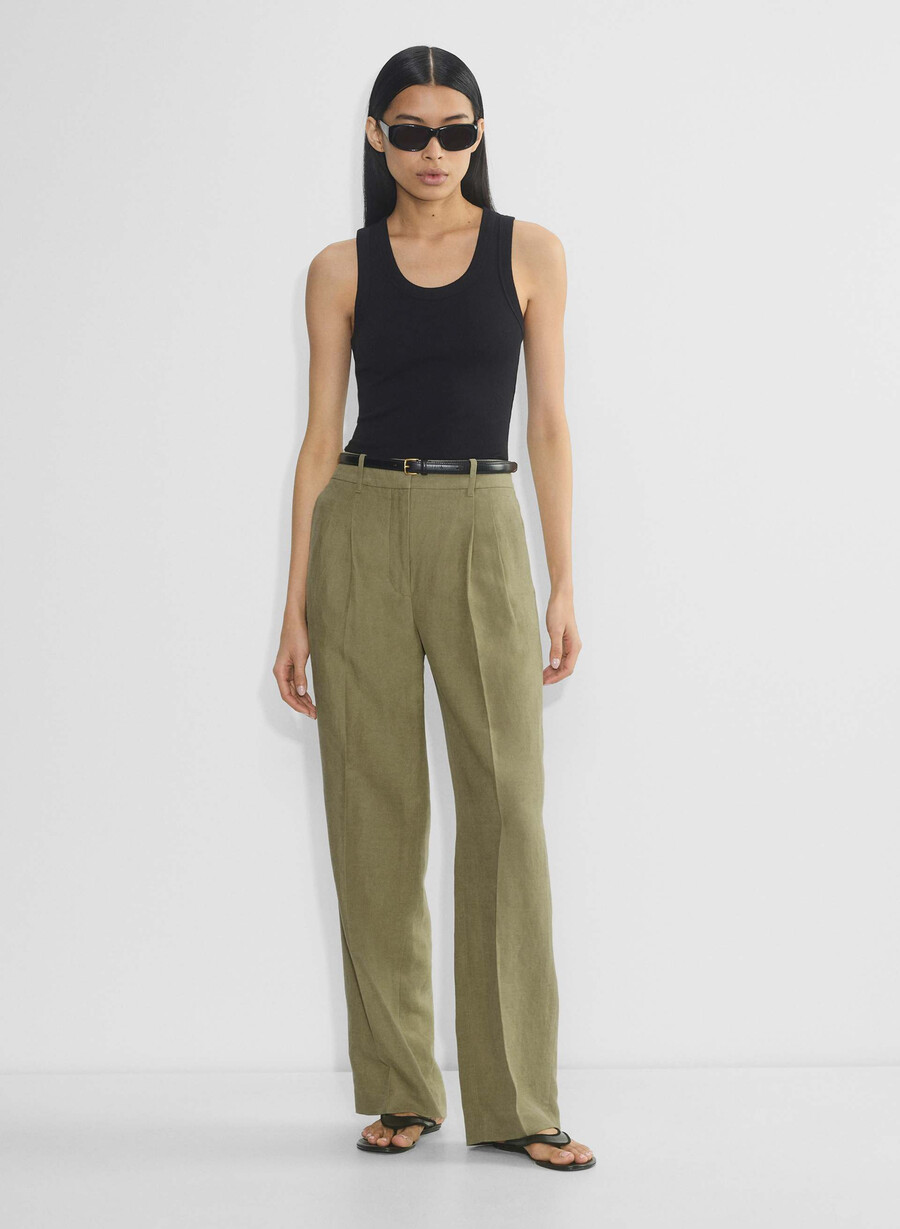 the effortless pant – cruiselinen soltØrket oliven