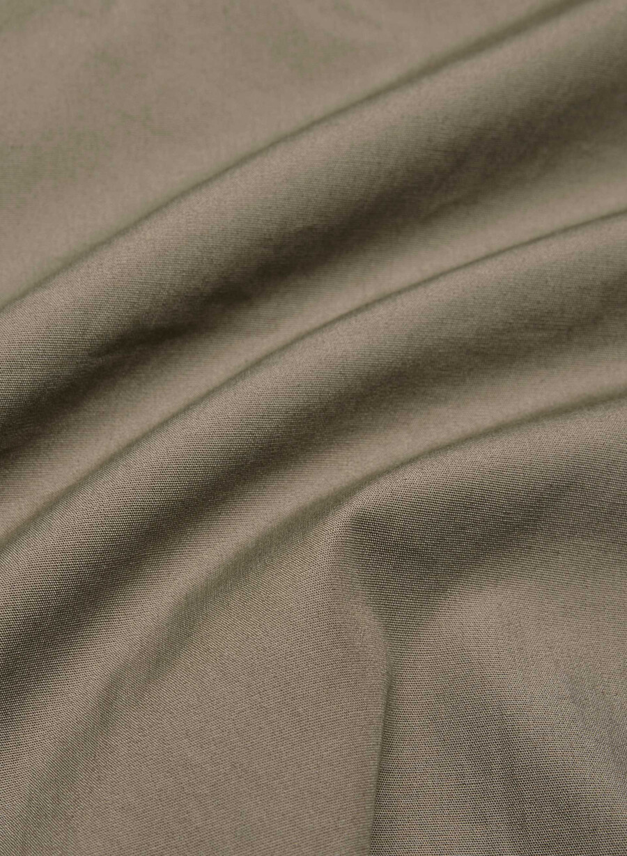 worldly poplin-kjole cola taupe lt birch