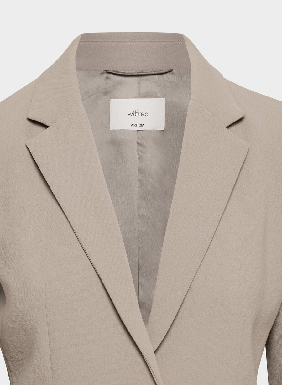 etikette blazer - crepette nomad taupe