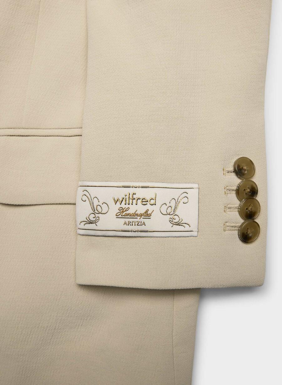 etikette blazer - crepette marcona beige