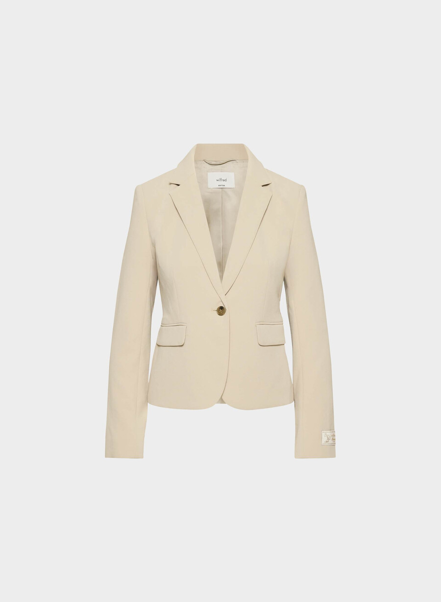 etikette blazer - crepette marcona beige