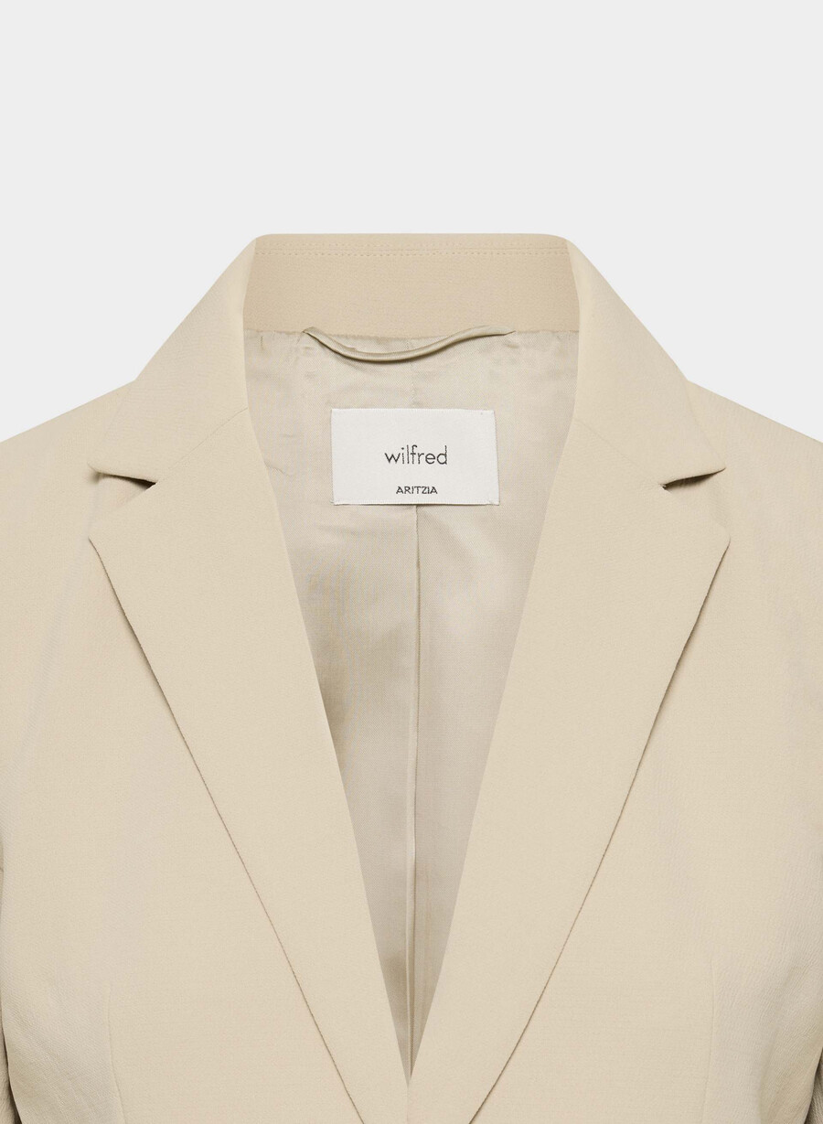 etikette blazer - crepette marcona beige