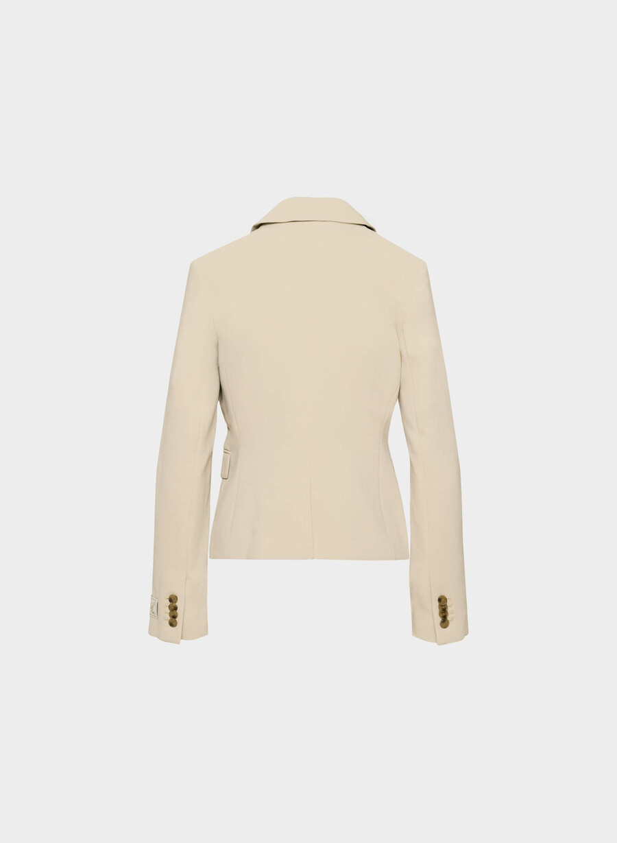 etikette blazer - crepette marcona beige