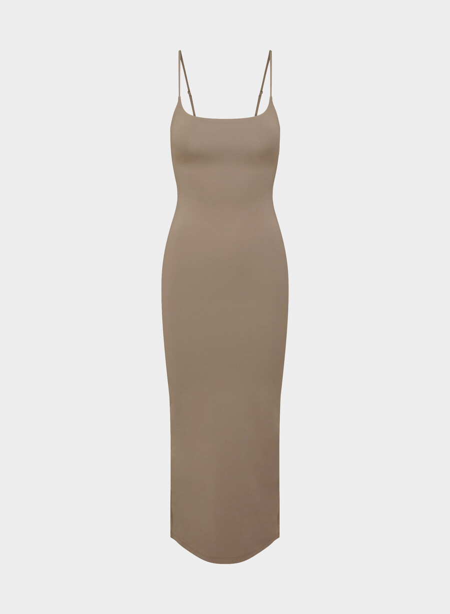 original contour summon maxi cami-kjole folio brun