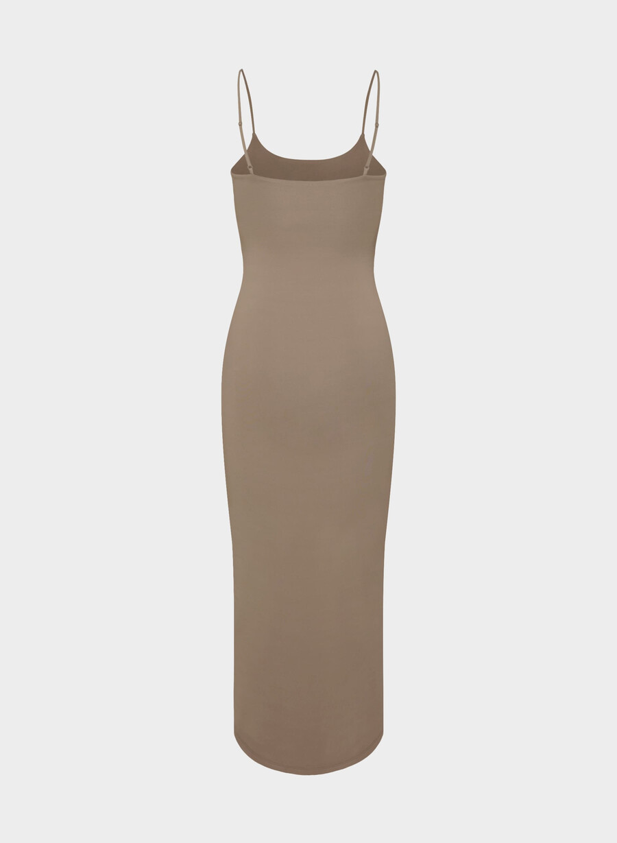 original contour summon maxi cami-kjole folio brun