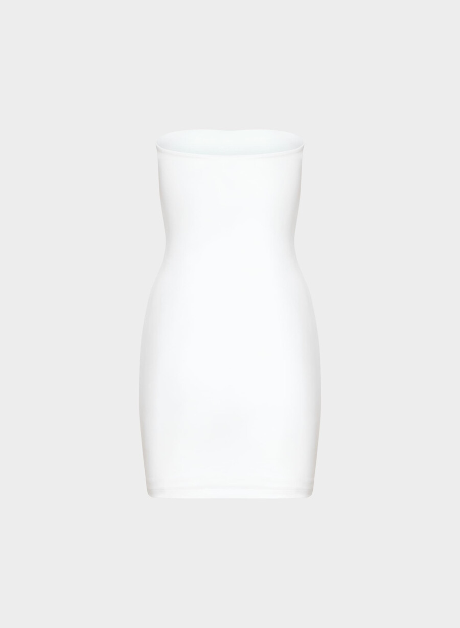 original contour enrapture mini tube kjole knallhvit