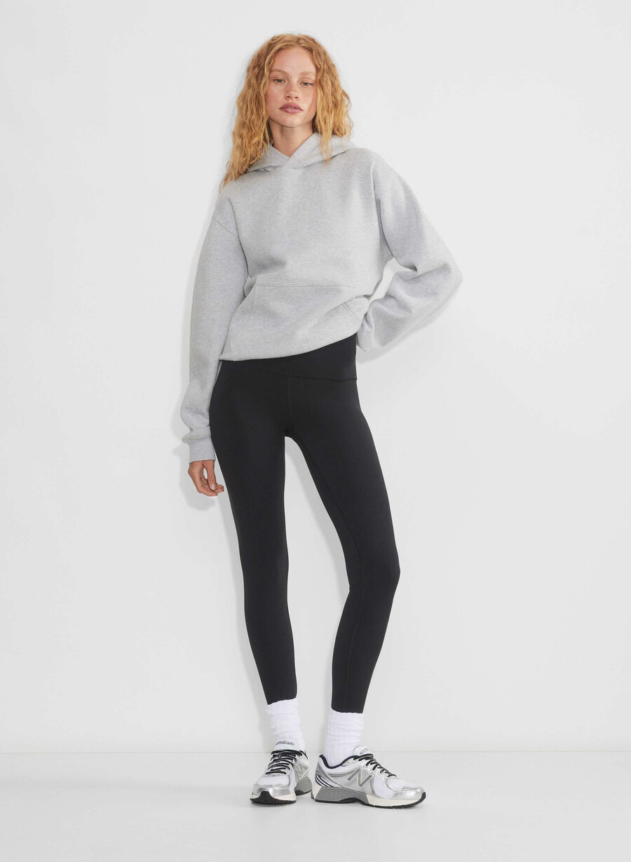 butter cheeky high-rise leggings svart