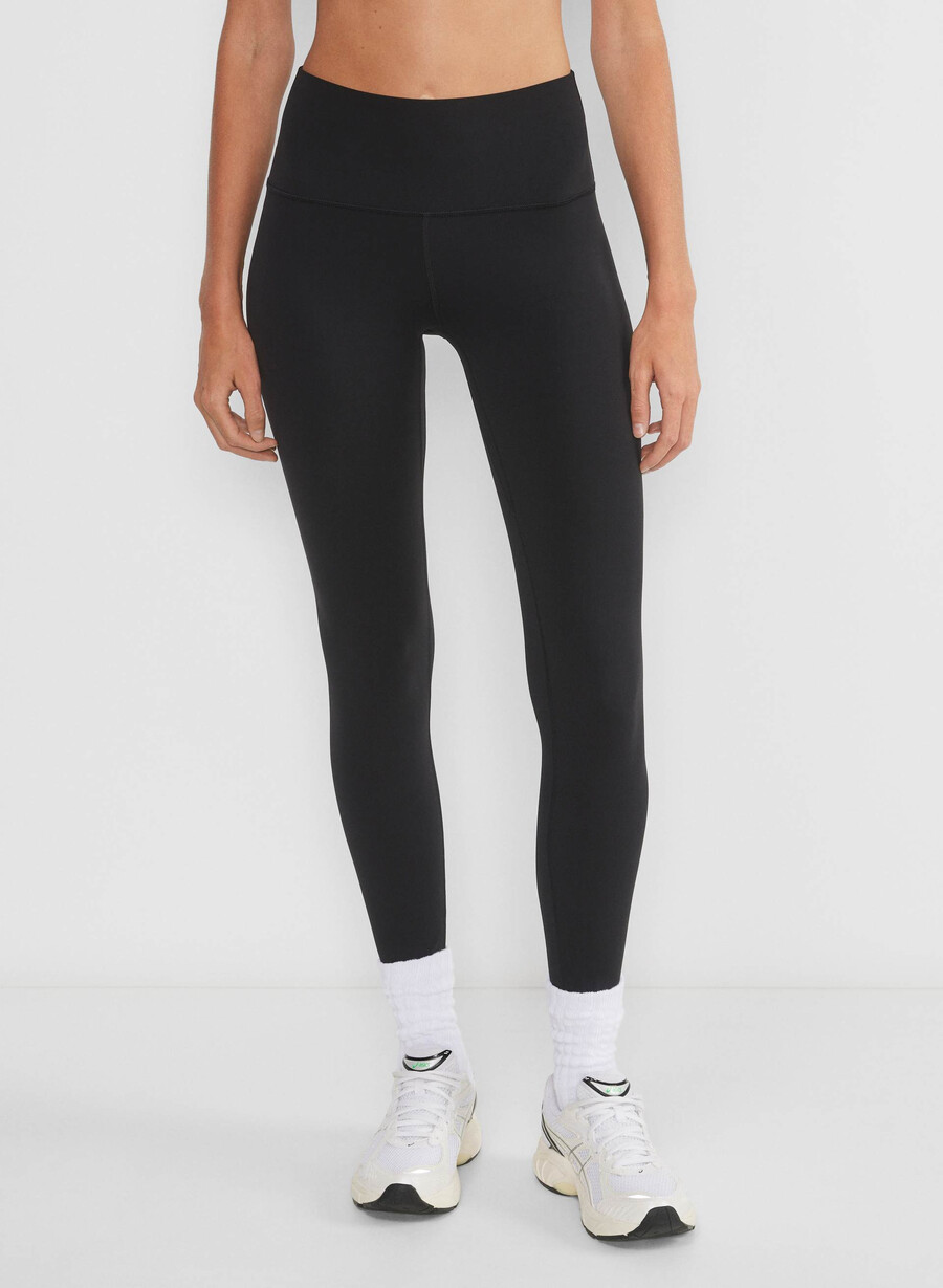 butter cheeky high-rise leggings svart