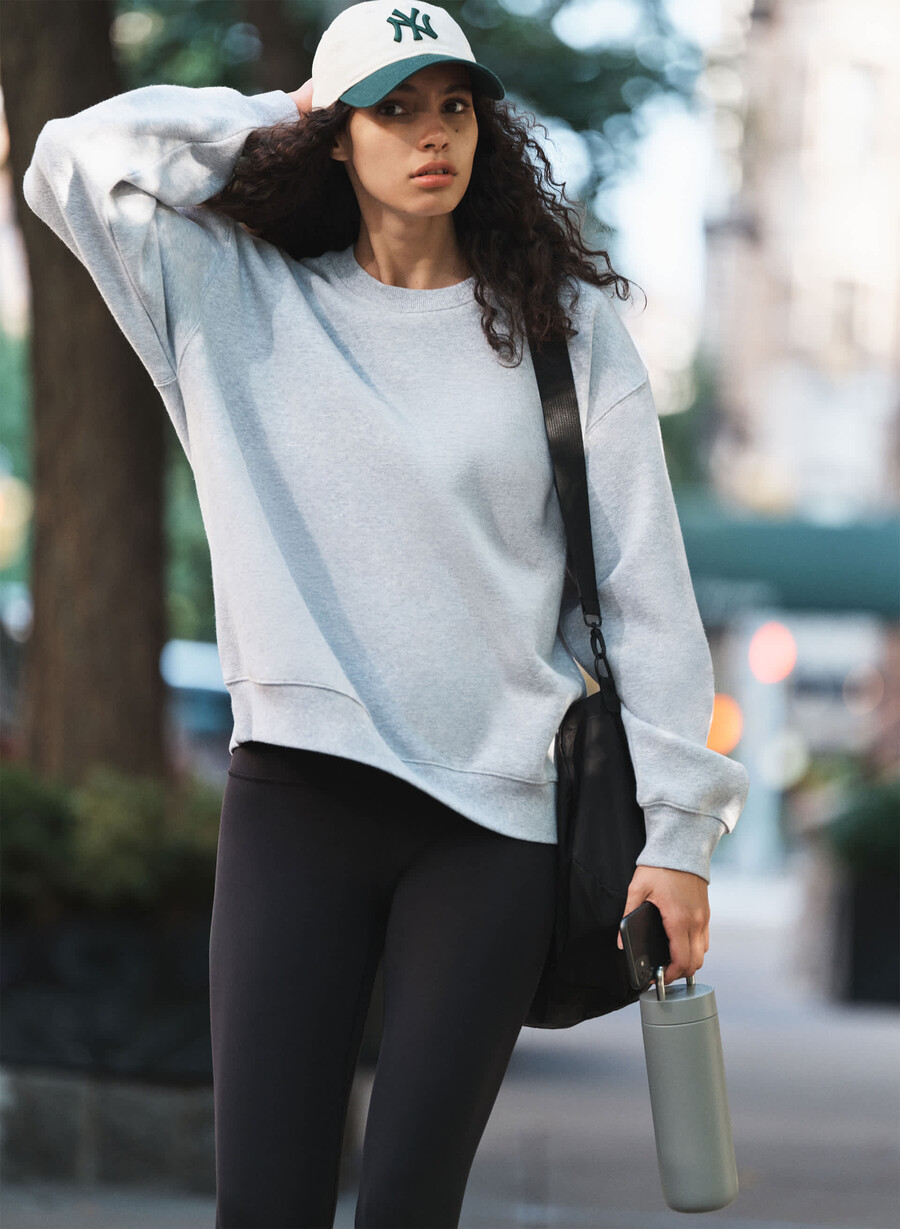 butter cheeky high-rise leggings svart