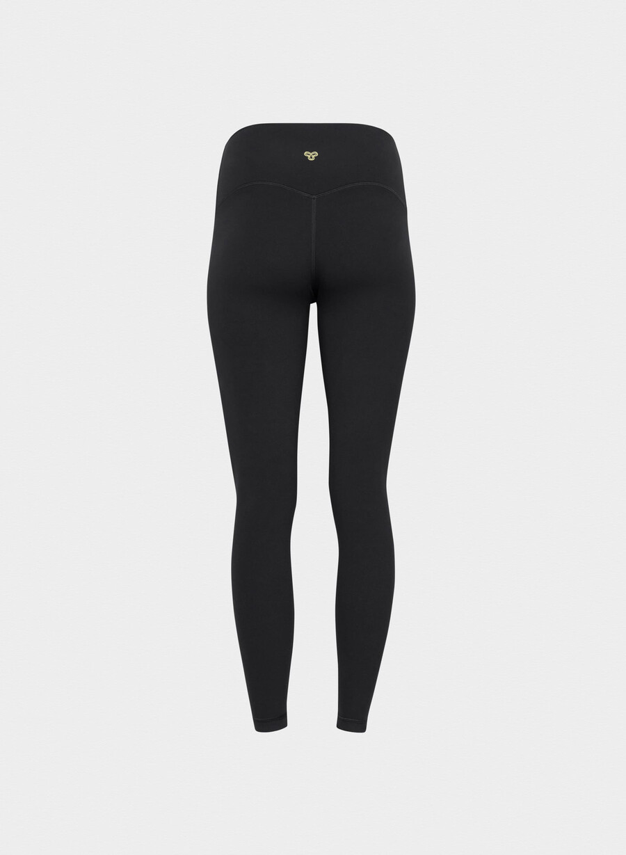 butter cheeky high-rise leggings svart