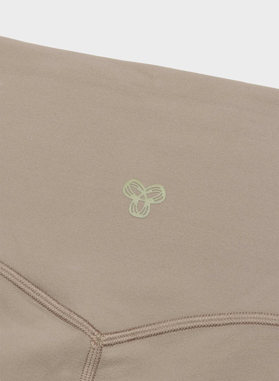 butter frekk høy rise legging nomad taupe
