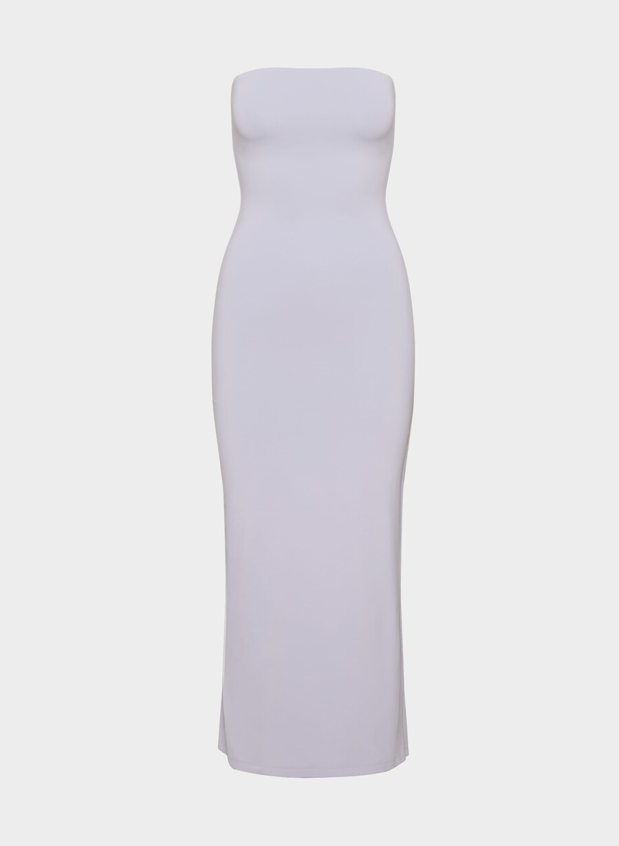 original contour enrapture maxi tube-kjole villblomster lila