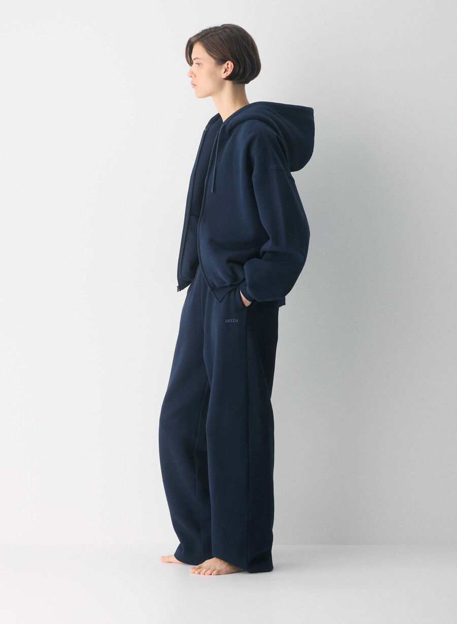 koselig fleece-sweatpant med kjærestemotiv admiral