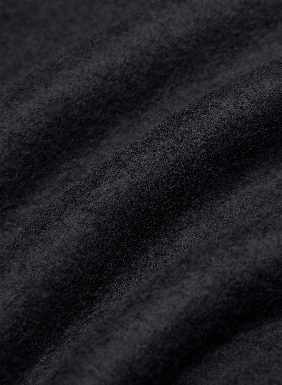 cozy sweatfleece boyfriend barrel joggebukse svart