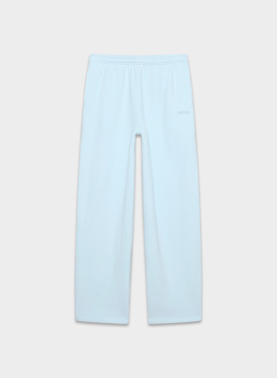 koselig fleece boyfriend barrel joggebukse villa blÅ