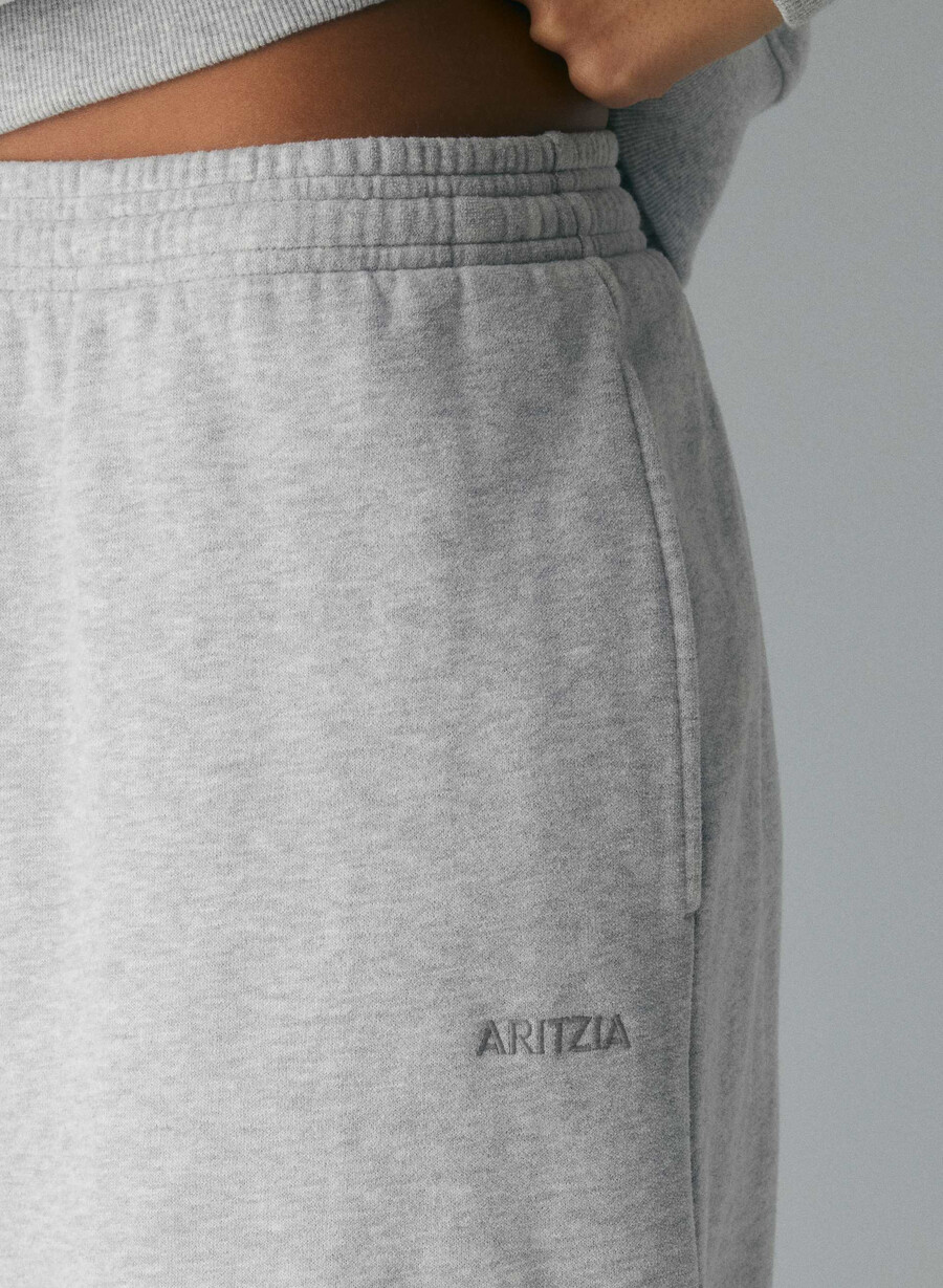 cozy sweatfleece boyfriend barrel joggebukse lyngkrom
