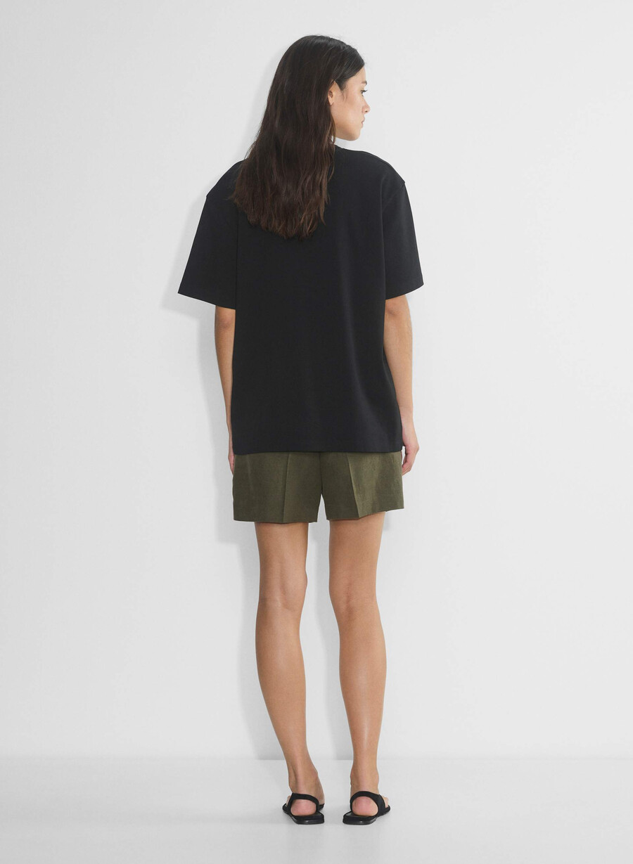 the effortless short mid-thigh – cruiselinen mØrk oliven