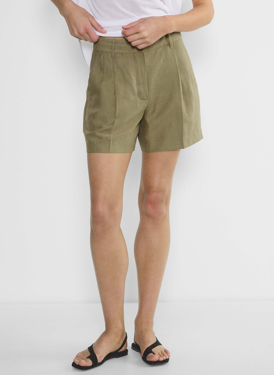 the effortless short mid-thigh – cruiselinen soltØrket oliven