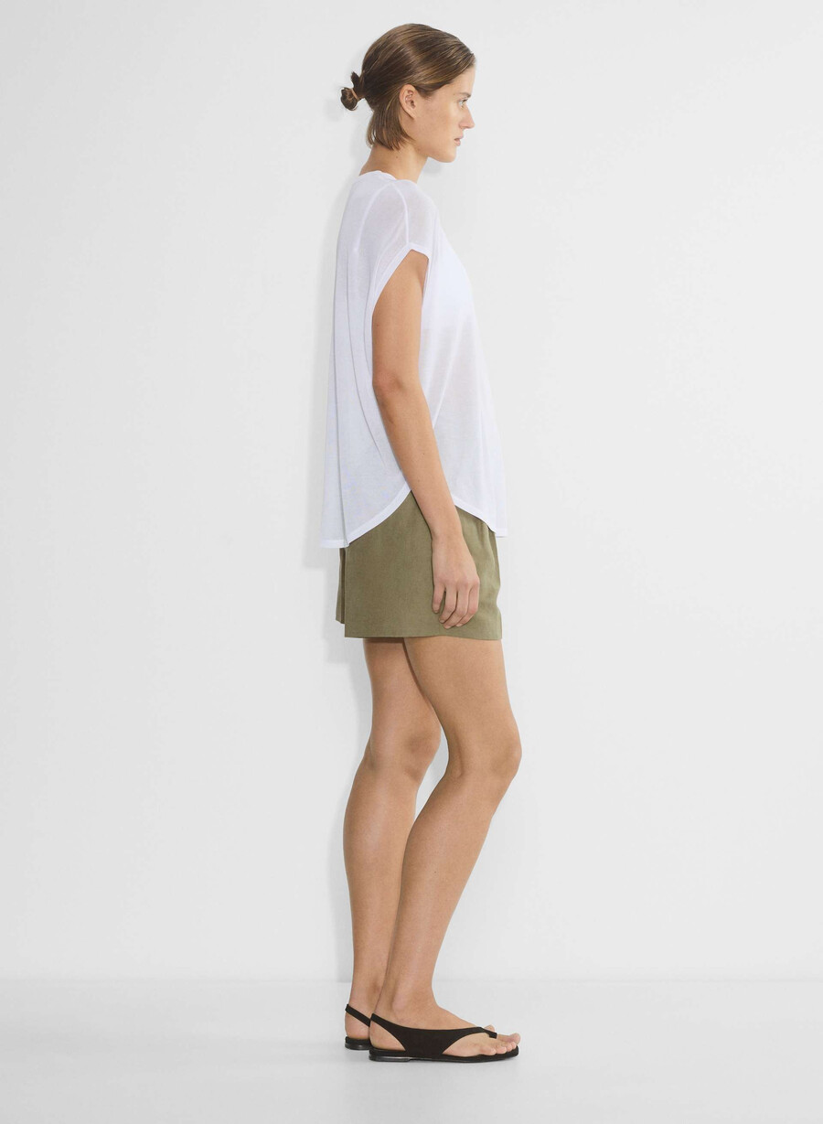 the effortless short mid-thigh – cruiselinen soltØrket oliven