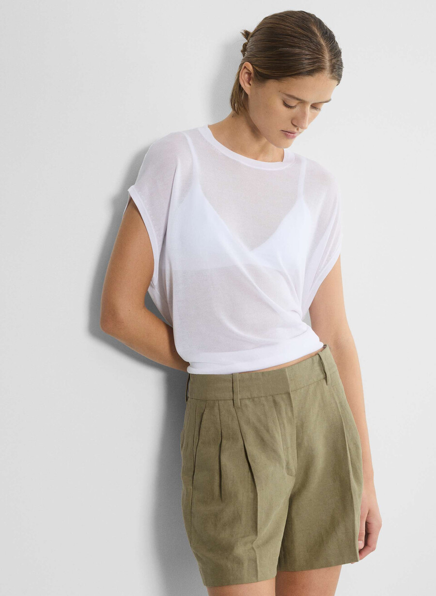 the effortless short mid-thigh – cruiselinen soltØrket oliven