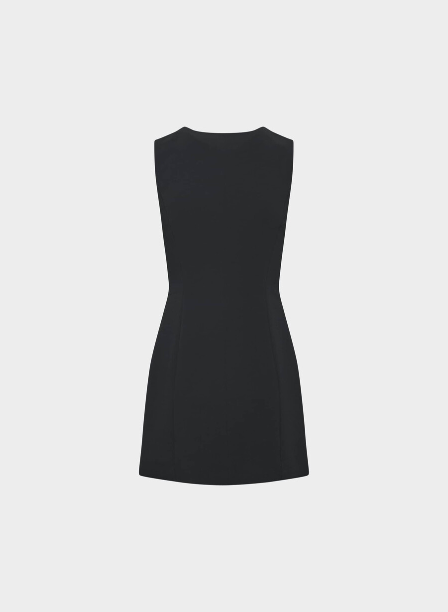 aria dress - crepette svart
