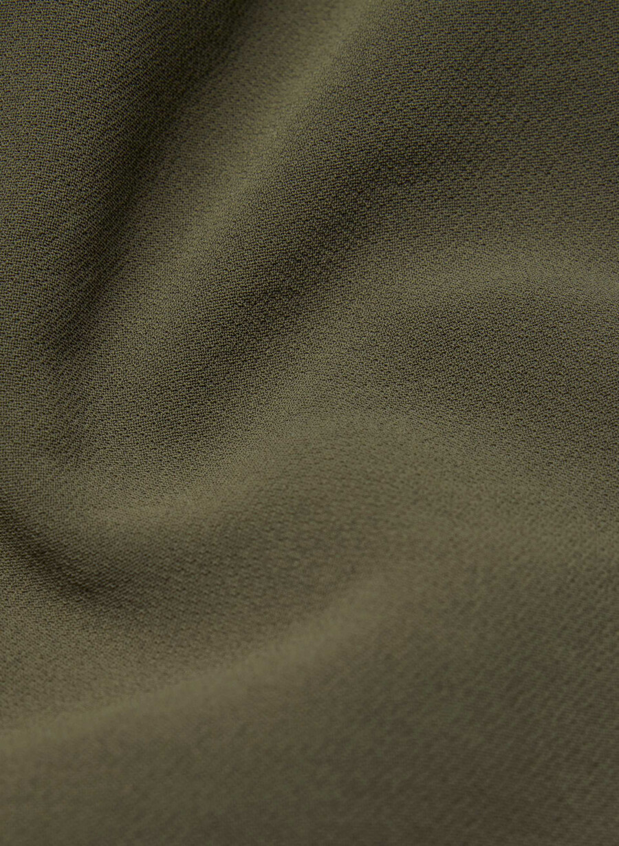 aria dress - crepette mØrk olive